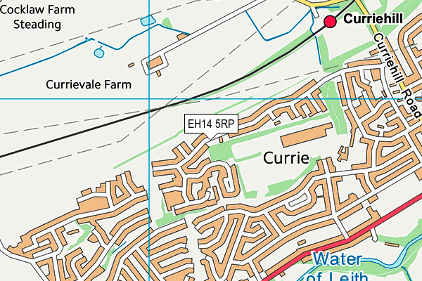 EH14 5RP map - OS VectorMap District (Ordnance Survey) EH14 5RP map - OS VectorMap District (Ordnance Survey)