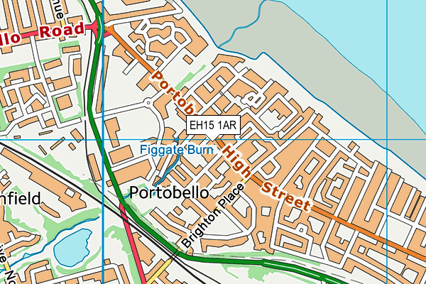 EH15 1AR map - OS VectorMap District (Ordnance Survey) EH15 1AR map - OS VectorMap District (Ordnance Survey)