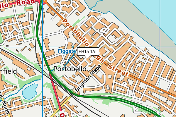 EH15 1AT map - OS VectorMap District (Ordnance Survey) EH15 1AT map - OS VectorMap District (Ordnance Survey)