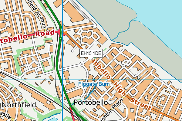 EH15 1DE map - OS VectorMap District (Ordnance Survey) EH15 1DE map - OS VectorMap District (Ordnance Survey)
