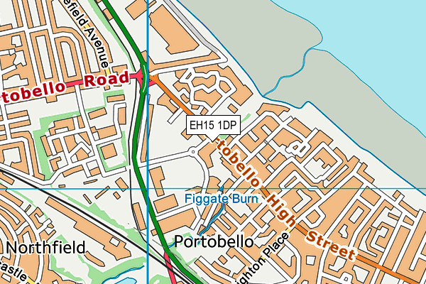 EH15 1DP map - OS VectorMap District (Ordnance Survey) EH15 1DP map - OS VectorMap District (Ordnance Survey)