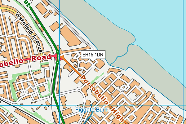 EH15 1DR map - OS VectorMap District (Ordnance Survey) EH15 1DR map - OS VectorMap District (Ordnance Survey)