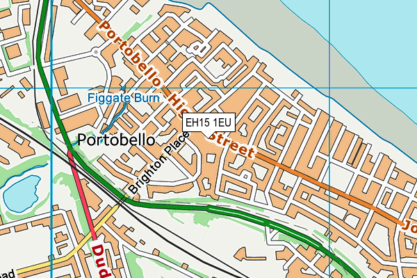 EH15 1EU map - OS VectorMap District (Ordnance Survey) EH15 1EU map - OS VectorMap District (Ordnance Survey)