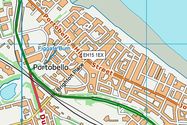 EH15 1EX map - OS VectorMap District (Ordnance Survey) EH15 1EX map - OS VectorMap District (Ordnance Survey)