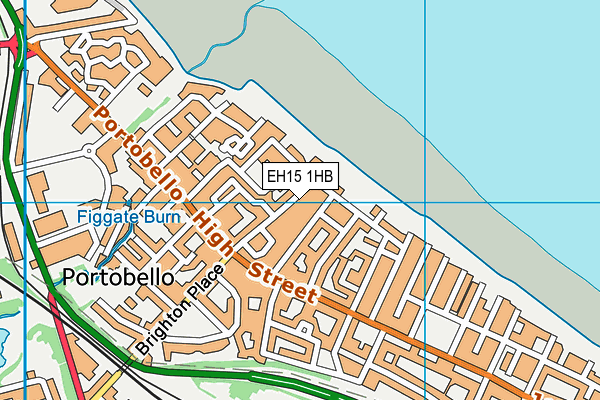 EH15 1HB map - OS VectorMap District (Ordnance Survey) EH15 1HB map - OS VectorMap District (Ordnance Survey)