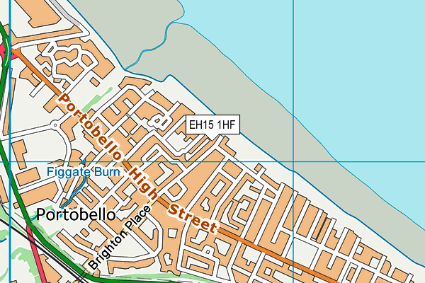 EH15 1HF map - OS VectorMap District (Ordnance Survey) EH15 1HF map - OS VectorMap District (Ordnance Survey)