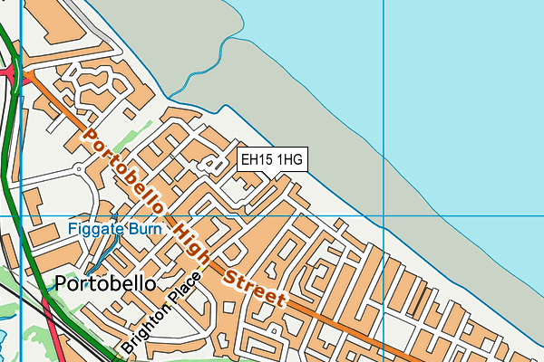 EH15 1HG map - OS VectorMap District (Ordnance Survey) EH15 1HG map - OS VectorMap District (Ordnance Survey)