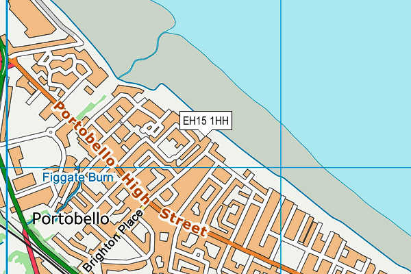 EH15 1HH map - OS VectorMap District (Ordnance Survey) EH15 1HH map - OS VectorMap District (Ordnance Survey)