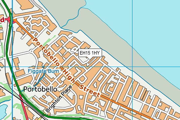 EH15 1HY map - OS VectorMap District (Ordnance Survey) EH15 1HY map - OS VectorMap District (Ordnance Survey)