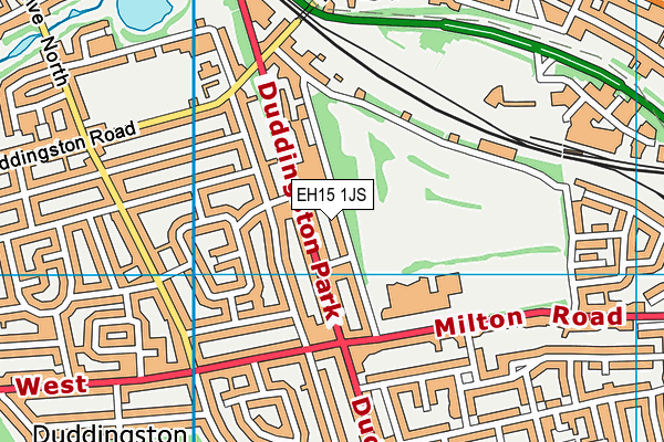 EH15 1JS map - OS VectorMap District (Ordnance Survey) EH15 1JS map - OS VectorMap District (Ordnance Survey)
