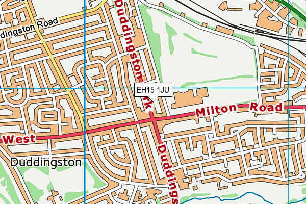 EH15 1JU map - OS VectorMap District (Ordnance Survey) EH15 1JU map - OS VectorMap District (Ordnance Survey)