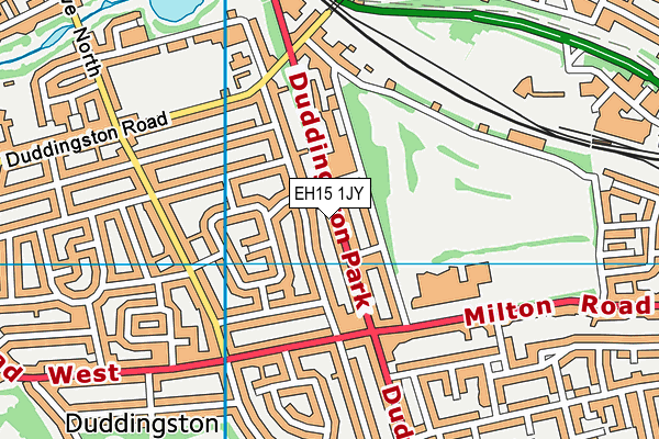 EH15 1JY map - OS VectorMap District (Ordnance Survey) EH15 1JY map - OS VectorMap District (Ordnance Survey)
