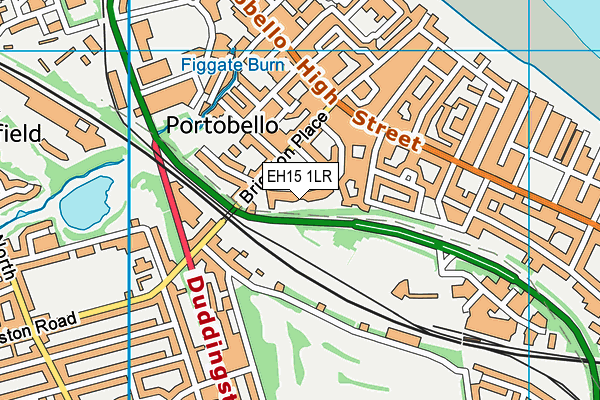 EH15 1LR map - OS VectorMap District (Ordnance Survey) EH15 1LR map - OS VectorMap District (Ordnance Survey)