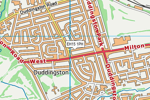 EH15 1PH map - OS VectorMap District (Ordnance Survey) EH15 1PH map - OS VectorMap District (Ordnance Survey)