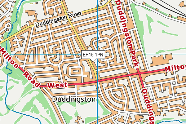 EH15 1PN map - OS VectorMap District (Ordnance Survey) EH15 1PN map - OS VectorMap District (Ordnance Survey)