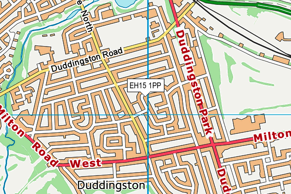 EH15 1PP map - OS VectorMap District (Ordnance Survey) EH15 1PP map - OS VectorMap District (Ordnance Survey)