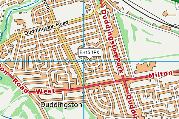 EH15 1PX map - OS VectorMap District (Ordnance Survey) EH15 1PX map - OS VectorMap District (Ordnance Survey)