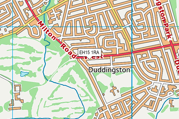 EH15 1RA map - OS VectorMap District (Ordnance Survey) EH15 1RA map - OS VectorMap District (Ordnance Survey)