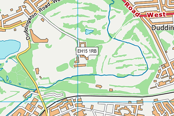 EH15 1RB map - OS VectorMap District (Ordnance Survey) EH15 1RB map - OS VectorMap District (Ordnance Survey)