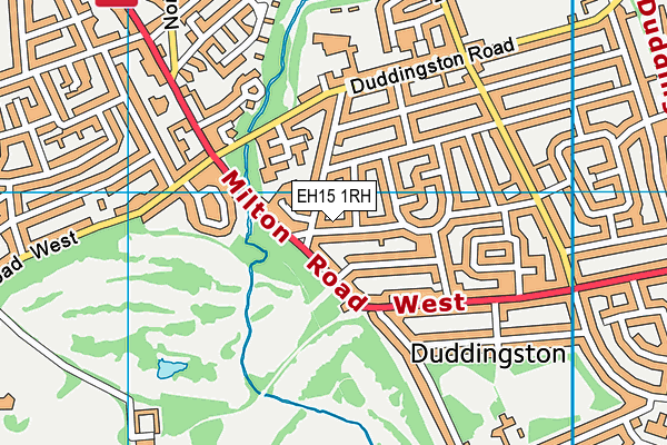 EH15 1RH map - OS VectorMap District (Ordnance Survey) EH15 1RH map - OS VectorMap District (Ordnance Survey)