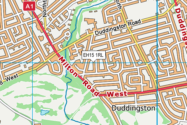 EH15 1RL map - OS VectorMap District (Ordnance Survey) EH15 1RL map - OS VectorMap District (Ordnance Survey)