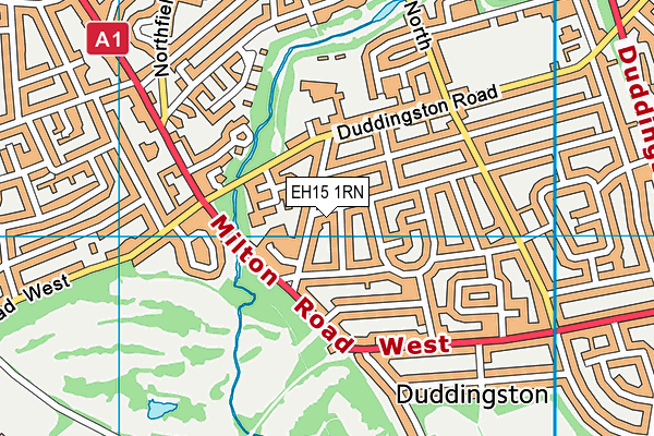 EH15 1RN map - OS VectorMap District (Ordnance Survey) EH15 1RN map - OS VectorMap District (Ordnance Survey)