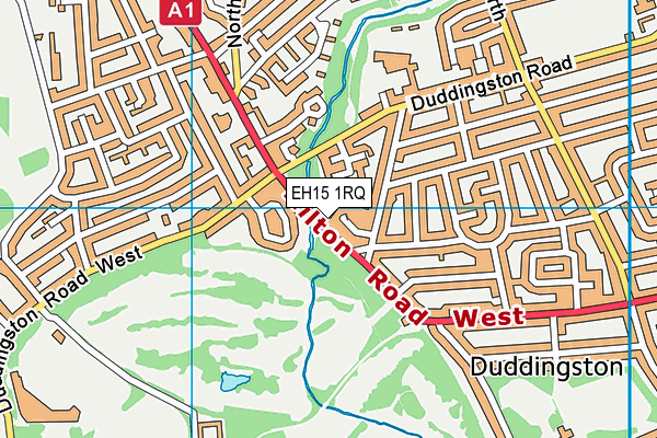 EH15 1RQ map - OS VectorMap District (Ordnance Survey) EH15 1RQ map - OS VectorMap District (Ordnance Survey)