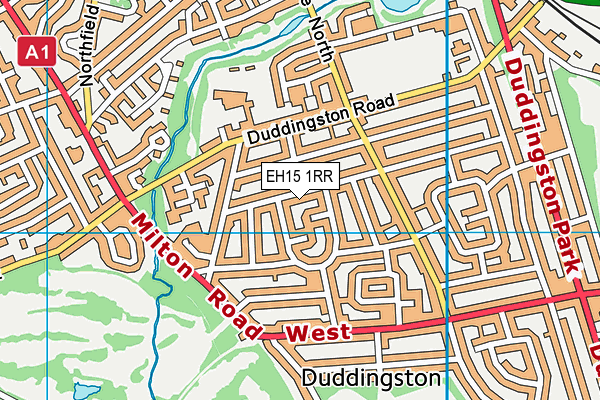 EH15 1RR map - OS VectorMap District (Ordnance Survey) EH15 1RR map - OS VectorMap District (Ordnance Survey)