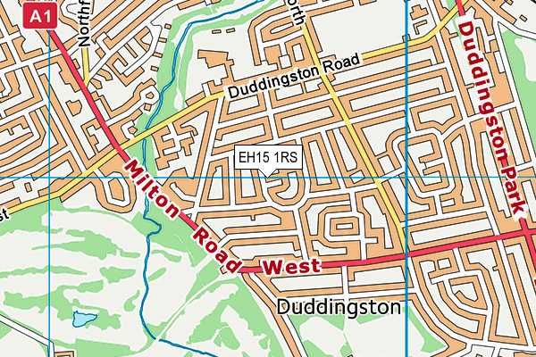 EH15 1RS map - OS VectorMap District (Ordnance Survey) EH15 1RS map - OS VectorMap District (Ordnance Survey)