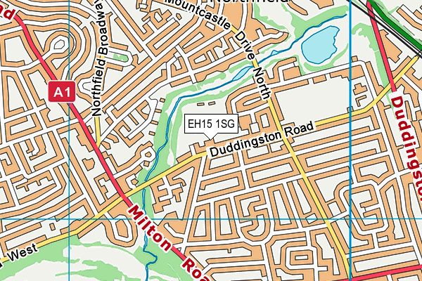 EH15 1SG map - OS VectorMap District (Ordnance Survey) EH15 1SG map - OS VectorMap District (Ordnance Survey)