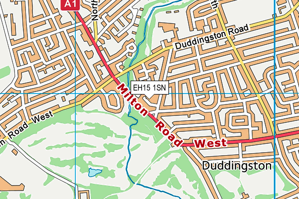 EH15 1SN map - OS VectorMap District (Ordnance Survey) EH15 1SN map - OS VectorMap District (Ordnance Survey)