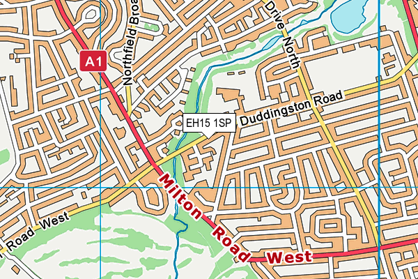 EH15 1SP map - OS VectorMap District (Ordnance Survey) EH15 1SP map - OS VectorMap District (Ordnance Survey)