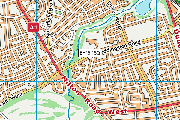 EH15 1SQ map - OS VectorMap District (Ordnance Survey) EH15 1SQ map - OS VectorMap District (Ordnance Survey)