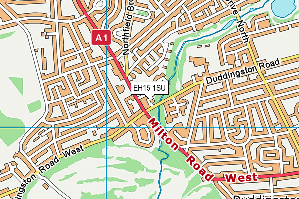 EH15 1SU map - OS VectorMap District (Ordnance Survey) EH15 1SU map - OS VectorMap District (Ordnance Survey)