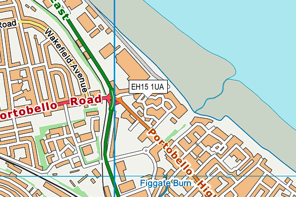 EH15 1UA map - OS VectorMap District (Ordnance Survey) EH15 1UA map - OS VectorMap District (Ordnance Survey)