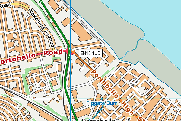 EH15 1UD map - OS VectorMap District (Ordnance Survey) EH15 1UD map - OS VectorMap District (Ordnance Survey)