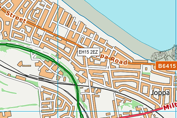 EH15 2EZ map - OS VectorMap District (Ordnance Survey)