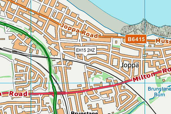 EH15 2HZ map - OS VectorMap District (Ordnance Survey) EH15 2HZ map - OS VectorMap District (Ordnance Survey)