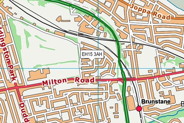 EH15 3AH map - OS VectorMap District (Ordnance Survey) EH15 3AH map - OS VectorMap District (Ordnance Survey)
