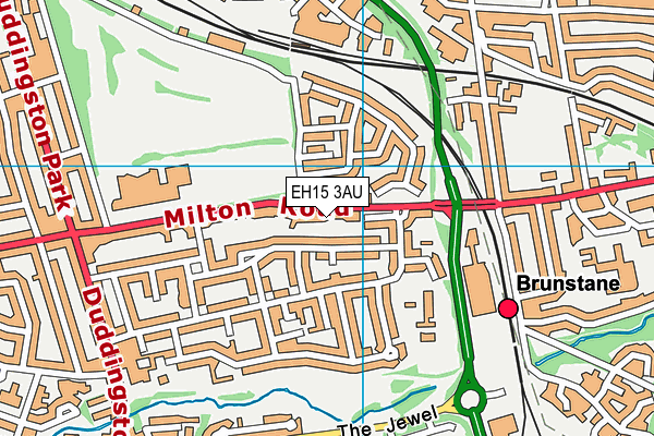 EH15 3AU map - OS VectorMap District (Ordnance Survey) EH15 3AU map - OS VectorMap District (Ordnance Survey)