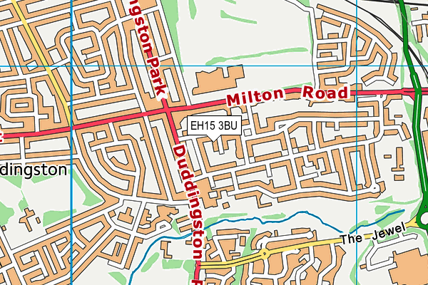 EH15 3BU map - OS VectorMap District (Ordnance Survey) EH15 3BU map - OS VectorMap District (Ordnance Survey)