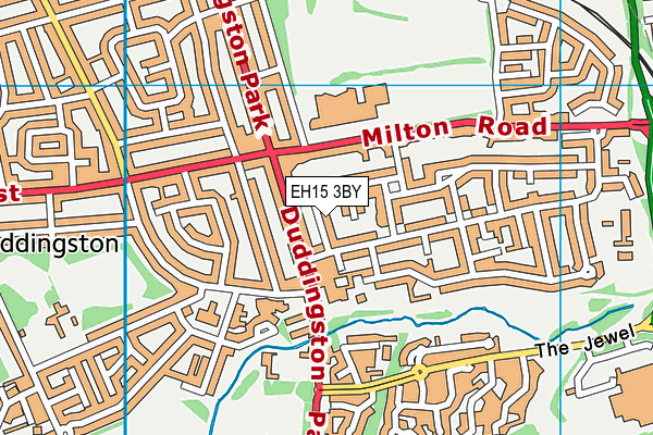 EH15 3BY map - OS VectorMap District (Ordnance Survey) EH15 3BY map - OS VectorMap District (Ordnance Survey)