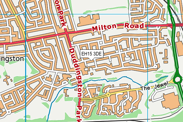 EH15 3DE map - OS VectorMap District (Ordnance Survey) EH15 3DE map - OS VectorMap District (Ordnance Survey)