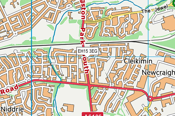 EH15 3EG map - OS VectorMap District (Ordnance Survey) EH15 3EG map - OS VectorMap District (Ordnance Survey)