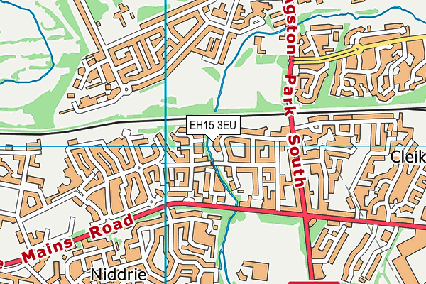 EH15 3EU map - OS VectorMap District (Ordnance Survey) EH15 3EU map - OS VectorMap District (Ordnance Survey)