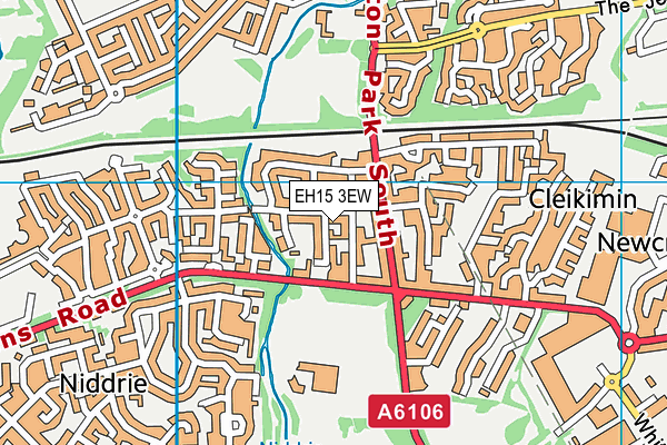 EH15 3EW map - OS VectorMap District (Ordnance Survey) EH15 3EW map - OS VectorMap District (Ordnance Survey)
