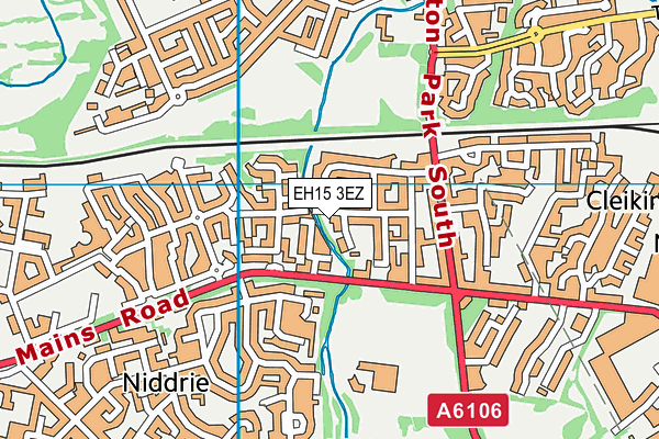 EH15 3EZ map - OS VectorMap District (Ordnance Survey) EH15 3EZ map - OS VectorMap District (Ordnance Survey)