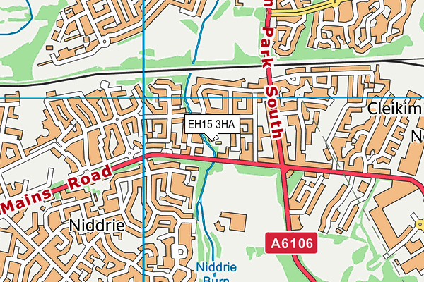 EH15 3HA map - OS VectorMap District (Ordnance Survey) EH15 3HA map - OS VectorMap District (Ordnance Survey)