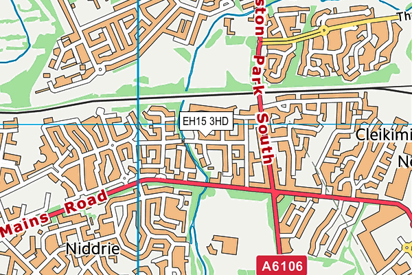 EH15 3HD map - OS VectorMap District (Ordnance Survey) EH15 3HD map - OS VectorMap District (Ordnance Survey)