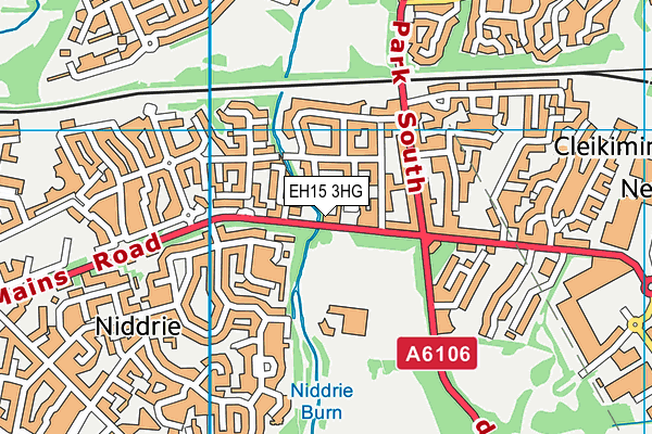 EH15 3HG map - OS VectorMap District (Ordnance Survey) EH15 3HG map - OS VectorMap District (Ordnance Survey)